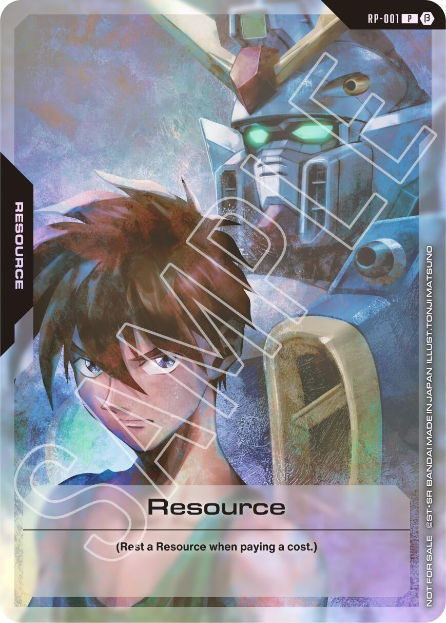Image for Resource (RP-001) (Edition Beta BANDAI TCG+ Store Trial Event) (RP-001) (Promotional Resource Tokens) (RP) - Gundam Card Game