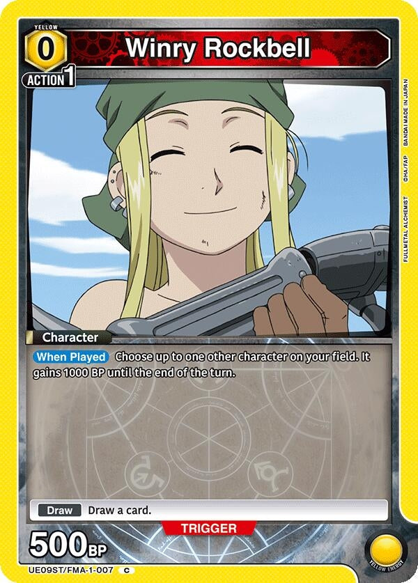 Image for Winry Rockbell (UE09ST/FMA-1-007) (UE09ST: FULLMETAL ALCHEMIST Starter Deck) (UE09ST) - Union Arena