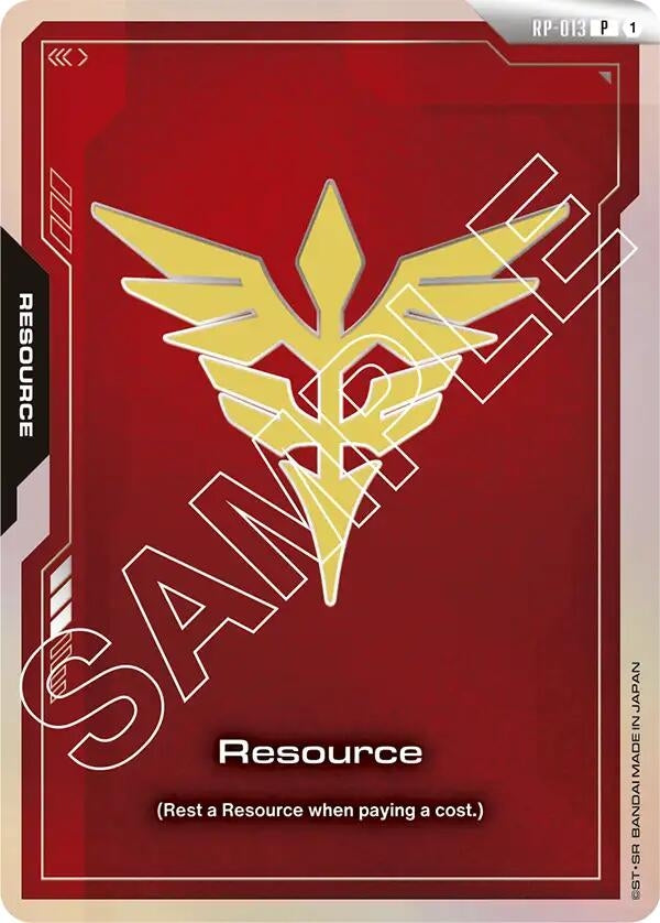 Image for Resource (RP-013) (Neo Zeon) (RP-013) (Promotional Resource Tokens) (RP) - Gundam Card Game