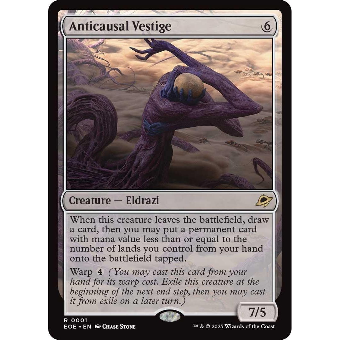 Anticausal Vestige (1) (Edge of Eternities) - PokeBox USA