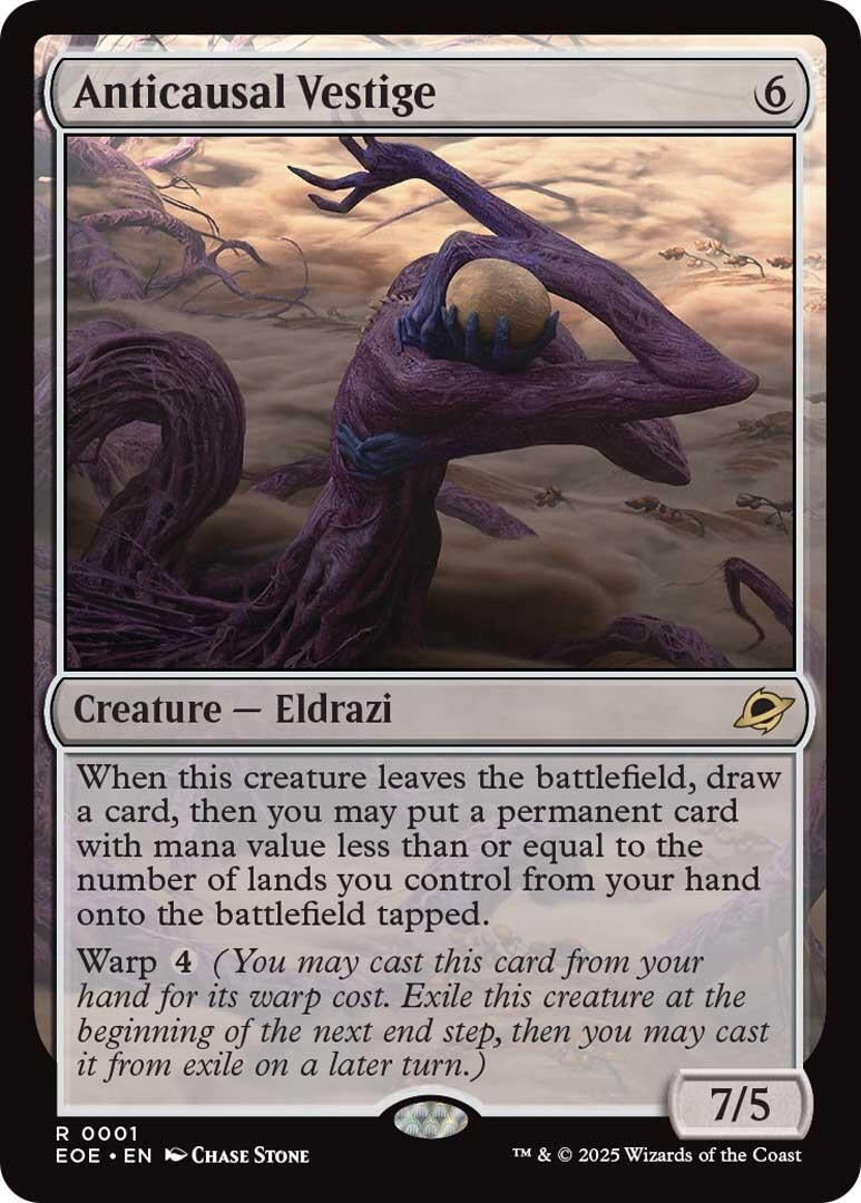 Anticausal Vestige (1) (Edge of Eternities) - PokeBox USA