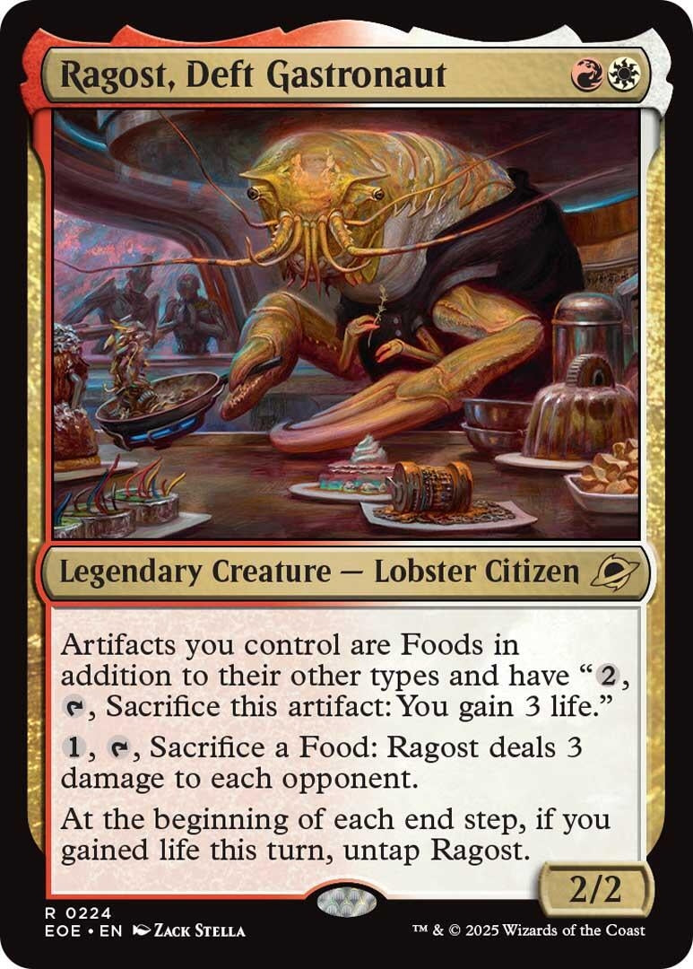 Ragost, Deft Gastronaut (224) (Edge of Eternities)