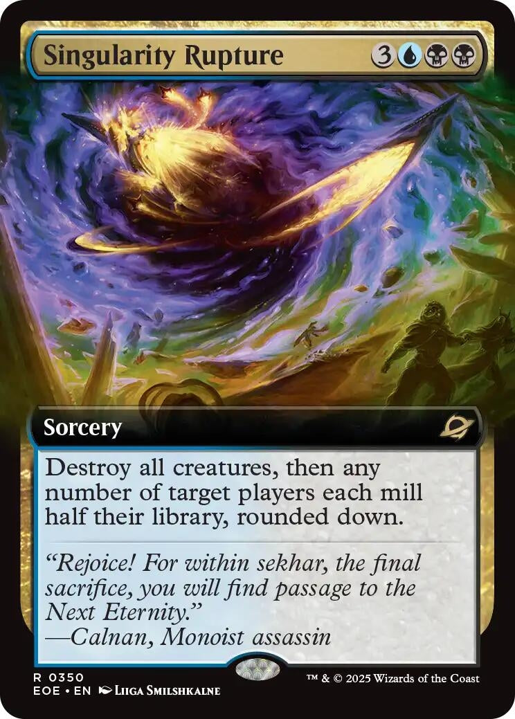 Singularity Rupture (Extended Art) (350) (Edge of Eternities) - PokeBox USA