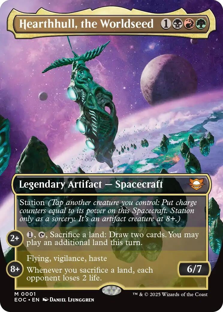 Hearthhull, the Worldseed (Borderless) (1) (Edge of Eternities)