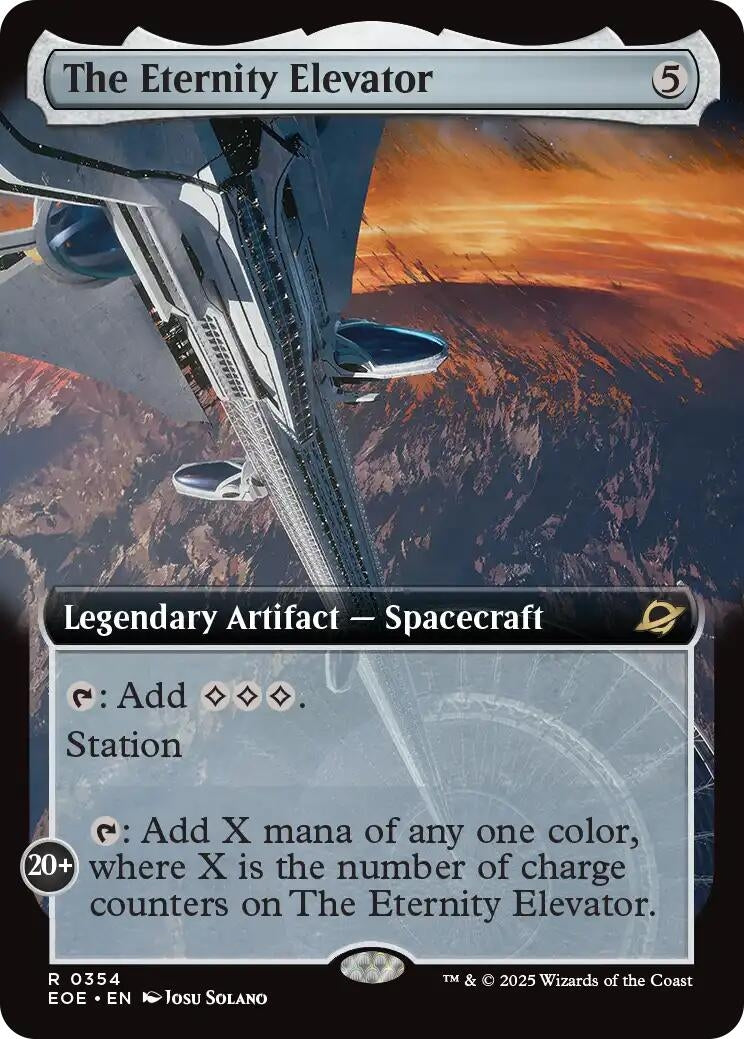 The Eternity Elevator (Extended Art) (354) (Edge of Eternities)