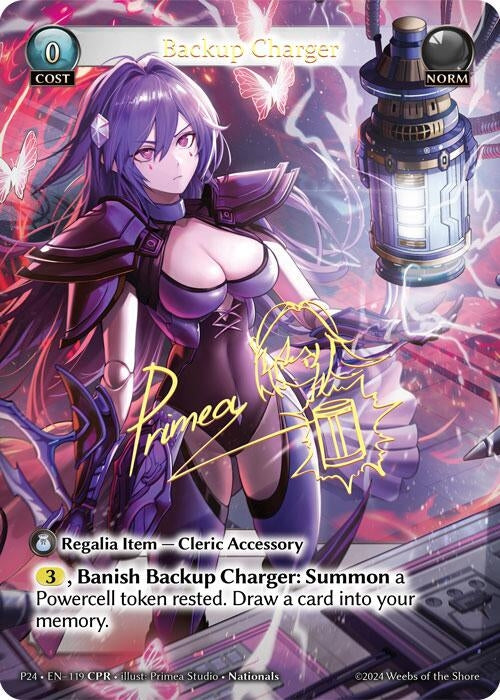 Image for Backup Charger (CPR) (119) (Promotional Cards) (P) - Grand Archive TCG