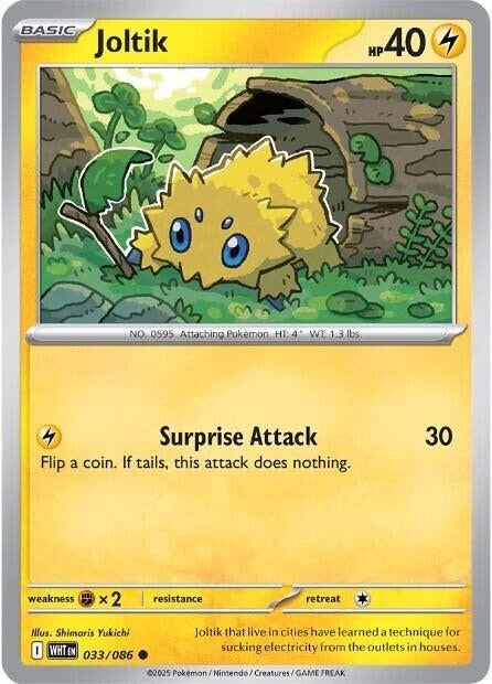 Image for Joltik (033/086) (SV: White Flare) (WHT) - Pokemon