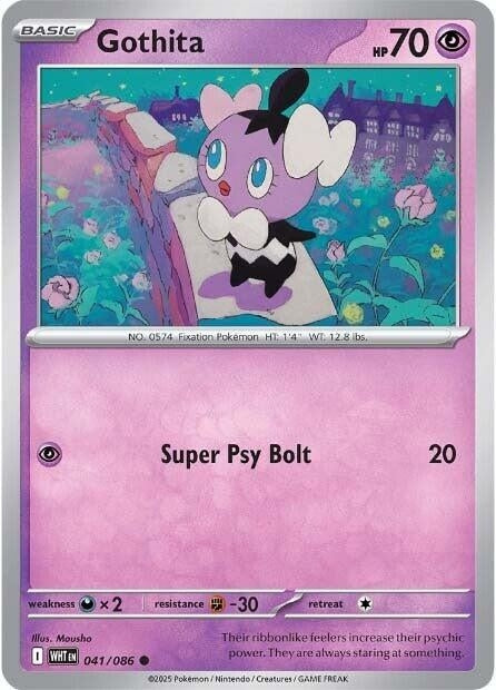 Image for Gothita (041/086) (SV: White Flare) (WHT) - Pokemon