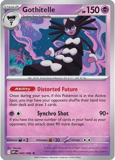 Image for Gothitelle (043/086) (SV: White Flare) (WHT) - Pokemon