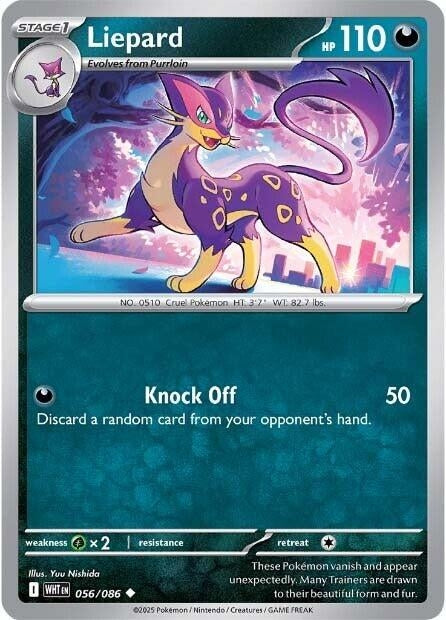 Image for Liepard (056/086) (SV: White Flare) (WHT) - Pokemon