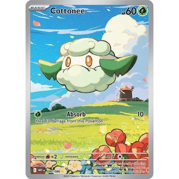 Image for Cottonee (090/086) (SV: White Flare) - Pokemon
