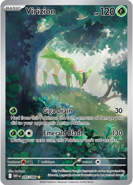 Image for Virizion (095/086) (SV: White Flare) (WHT) - Pokemon