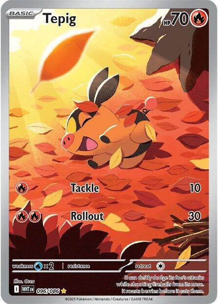 Image for Tepig (096/086) (SV: White Flare) (WHT) - Pokemon