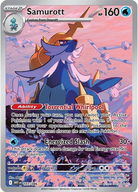 Image for Samurott (107/086) (SV: White Flare) (WHT) - Pokemon