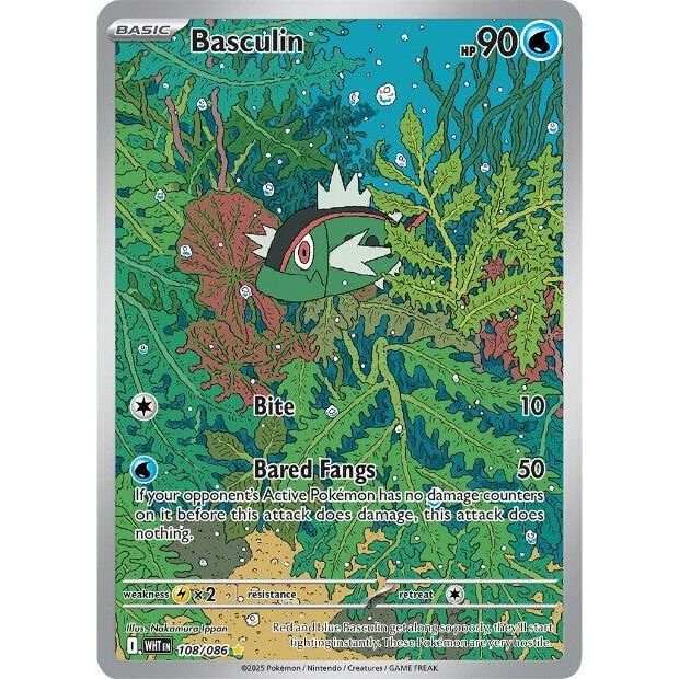 Image for Basculin (108/086) (SV: White Flare) - Pokemon