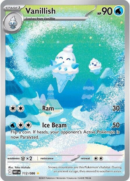 Image for Vanillish (112/086) (SV: White Flare) (WHT) - Pokemon
