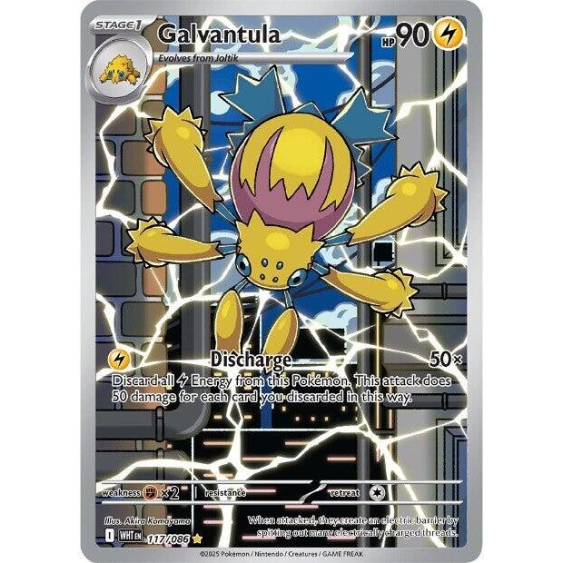 Image for Galvantula (117/086) (SV: White Flare) - Pokemon