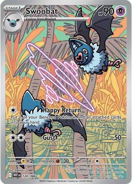 Swoobat (120/086) (SV: White Flare)
