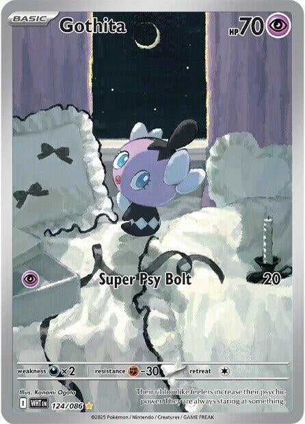 Image for Gothita (124/086) (SV: White Flare) (WHT) - Pokemon