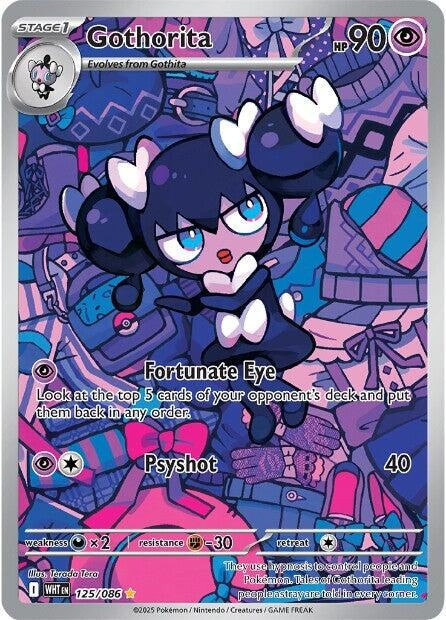 Image for Gothorita (125/086) (SV: White Flare) (WHT) - Pokemon