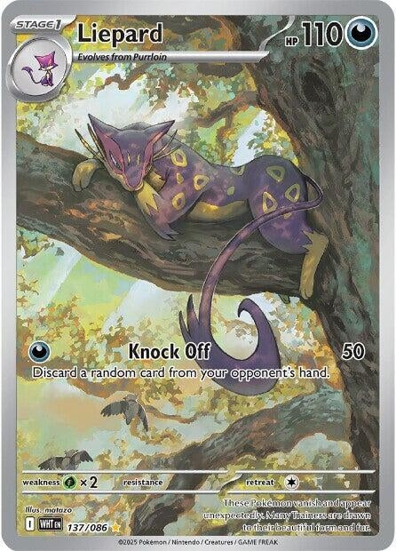 Image for Liepard (137/086) (SV: White Flare) (WHT) - Pokemon