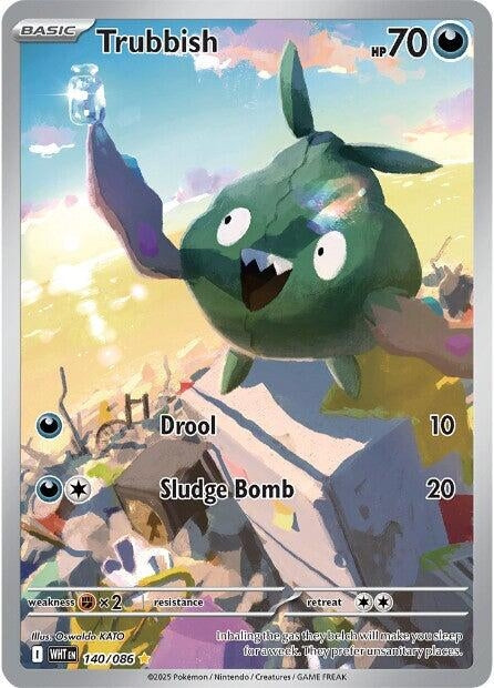 Image for Trubbish (140/086) (SV: White Flare) (WHT) - Pokemon