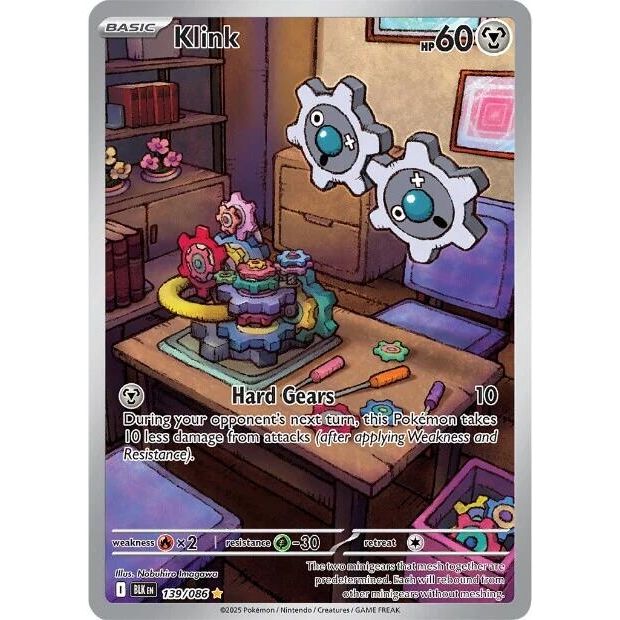 Klink (139/086) (SV: Black Bolt) - PokeBox USA