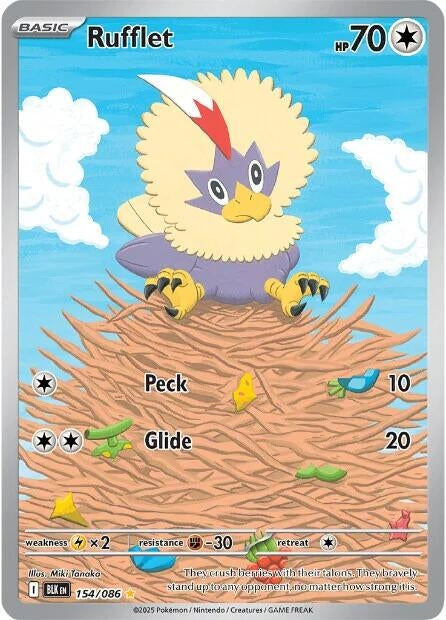 Rufflet (154/086) (SV: Black Bolt)