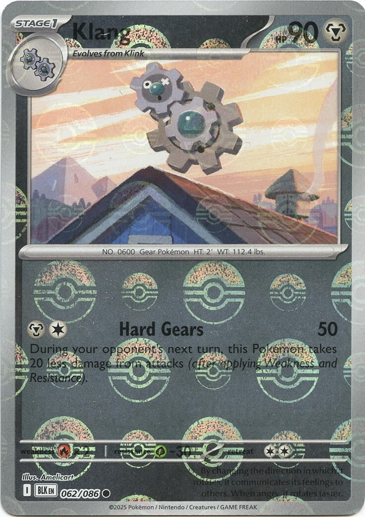 Image for Klang (Poke Ball Pattern) (062/086) (SV: Black Bolt) - Pokemon