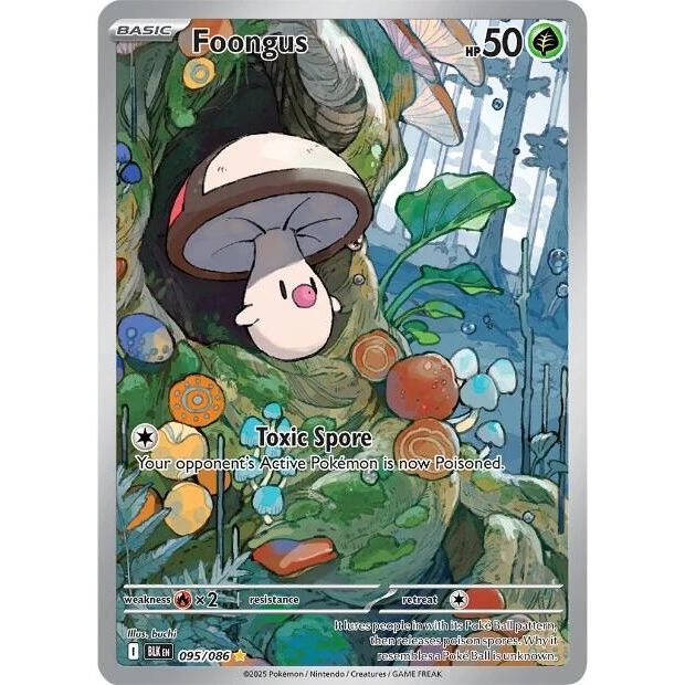 Image for Foongus (095/086) (SV: Black Bolt) - Pokemon