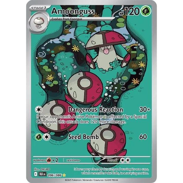 Image for Amoonguss (096/086) (SV: Black Bolt) - Pokemon