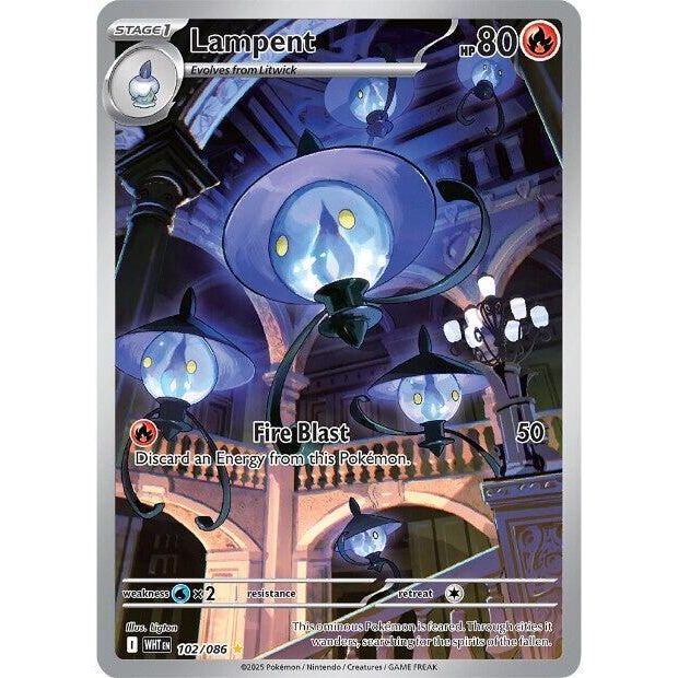 Lampent (102/086) (SV: White Flare) - PokeBox USA