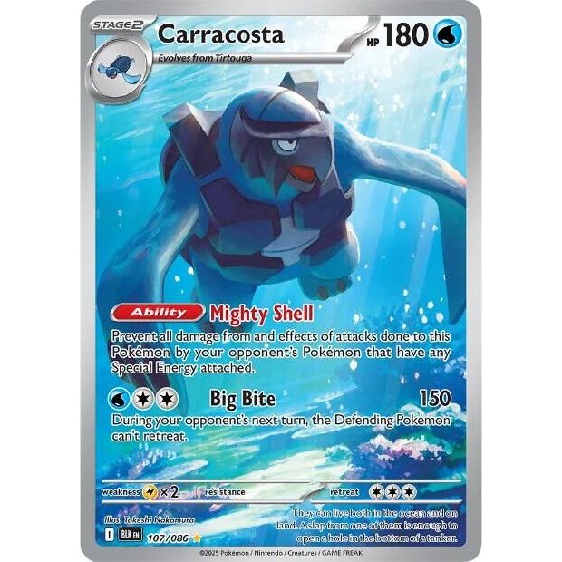 Image for Carracosta (107/086) (SV: Black Bolt) - Pokemon