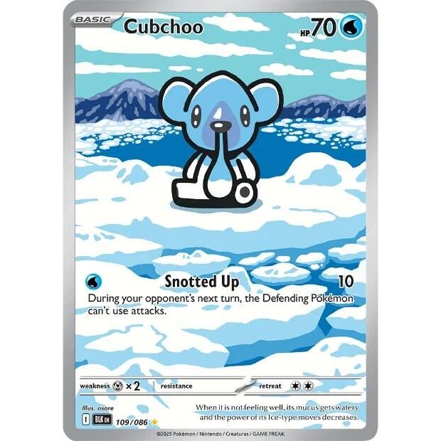 Image for Cubchoo (109/086) (SV: Black Bolt) - Pokemon