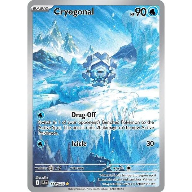Image for Cryogonal (111/086) (SV: Black Bolt) - Pokemon