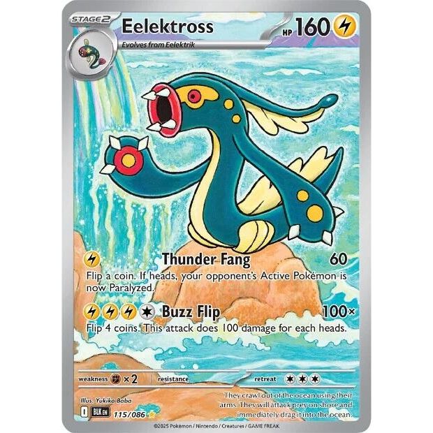 Image for Eelektross (115/086) (SV: Black Bolt) - Pokemon