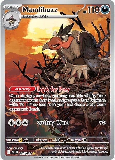 Image for Mandibuzz (145/086) (SV: White Flare) (WHT) - Pokemon