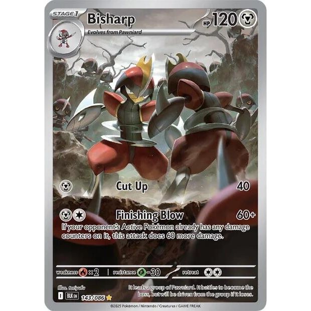 Image for Bisharp (143/086) (SV: Black Bolt) - Pokemon