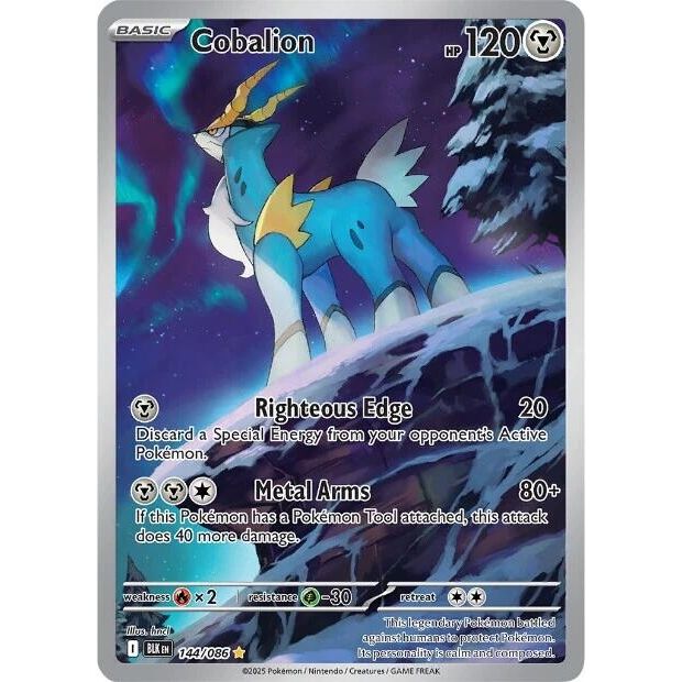 Image for Cobalion (144/086) (SV: Black Bolt) - Pokemon