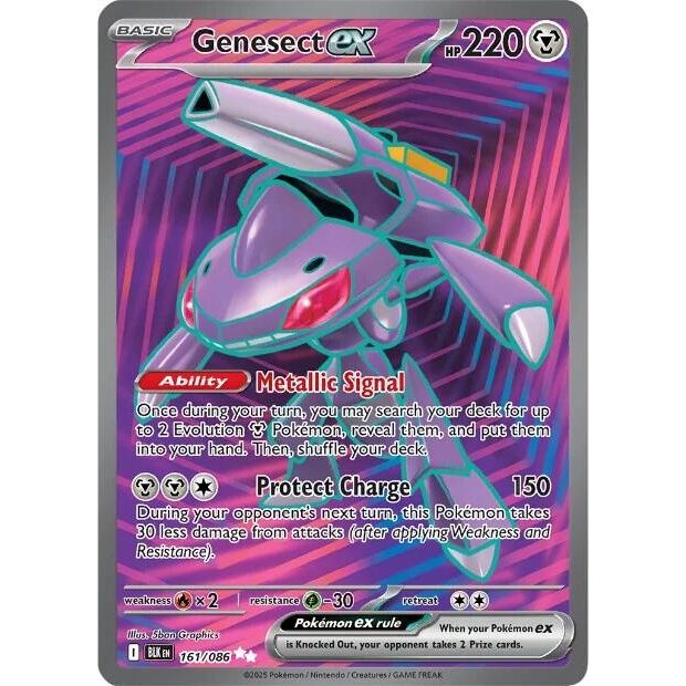 Genesect ex (161/086) (SV: Black Bolt) - PokeBox USA