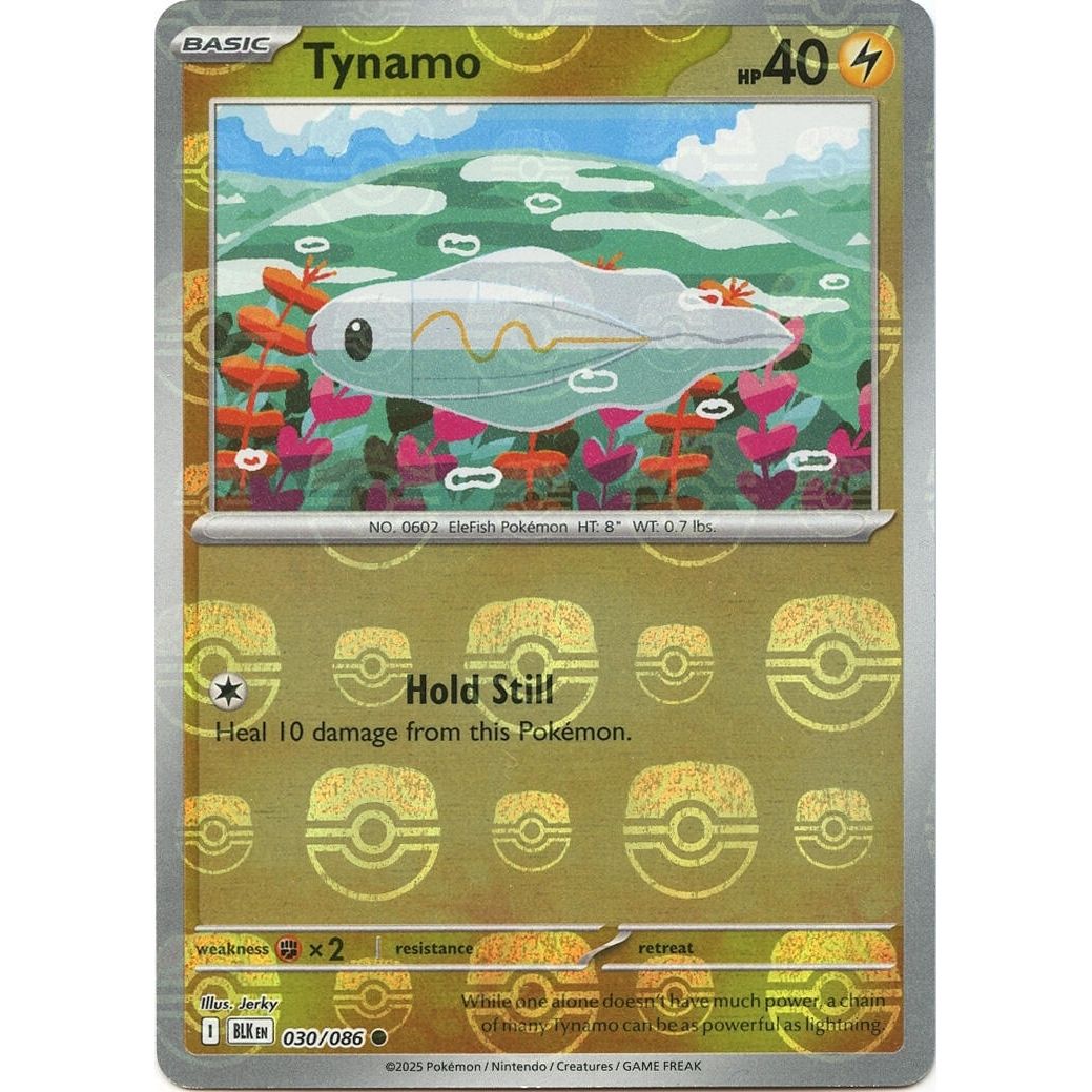 Tynamo (Master Ball Pattern) (030/086) (SV: Black Bolt) - PokeBox USA