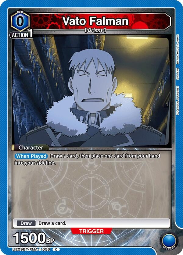 Image for Vato Falman (UE09BT/FMA-1-056) (UE09BT: FULLMETAL ALCHEMIST) (UE09BT) - Union Arena