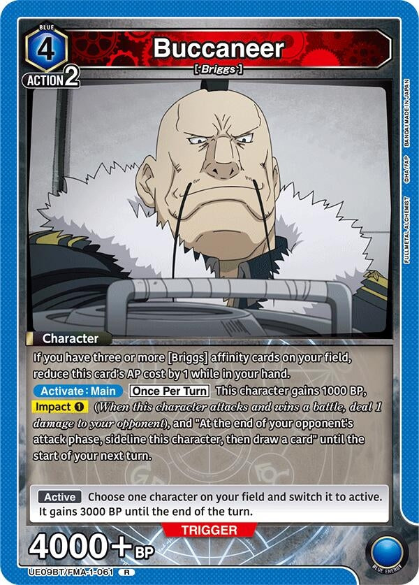 Image for Buccaneer (UE09BT/FMA-1-061) (UE09BT: FULLMETAL ALCHEMIST) (UE09BT) - Union Arena
