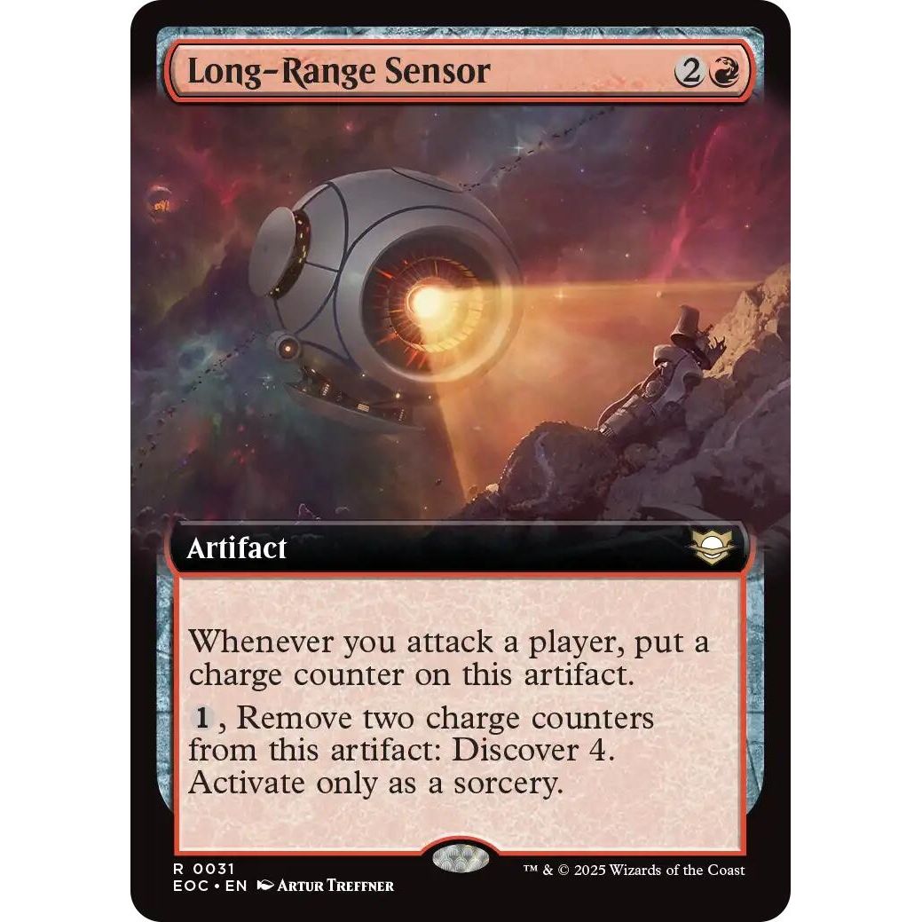 Long-Range Sensor (Extended Art) (31) (Edge of Eternities) - PokeBox USA