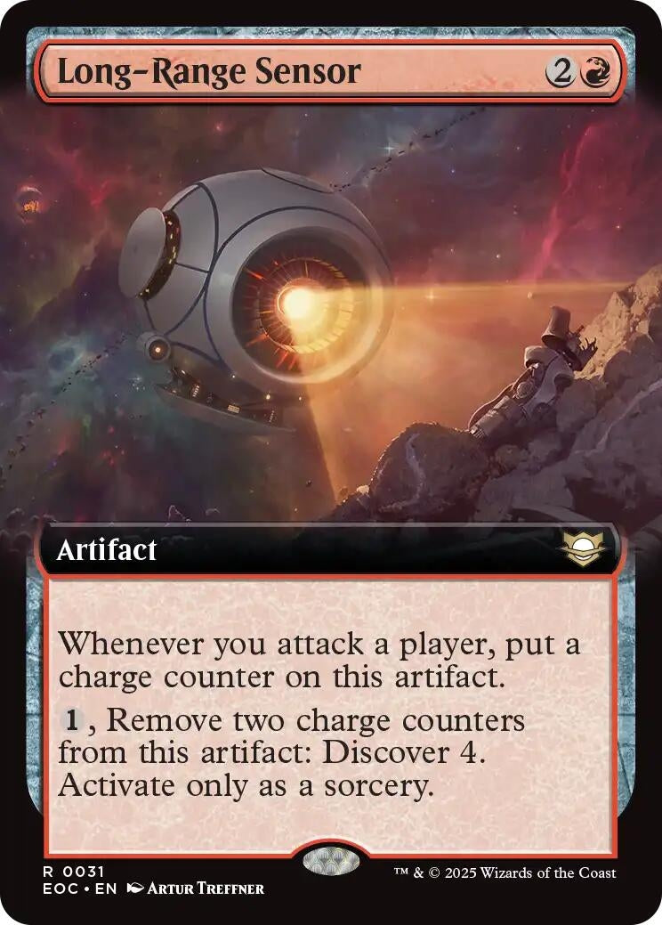 Long-Range Sensor (Extended Art) (31) (Edge of Eternities) - PokeBox USA