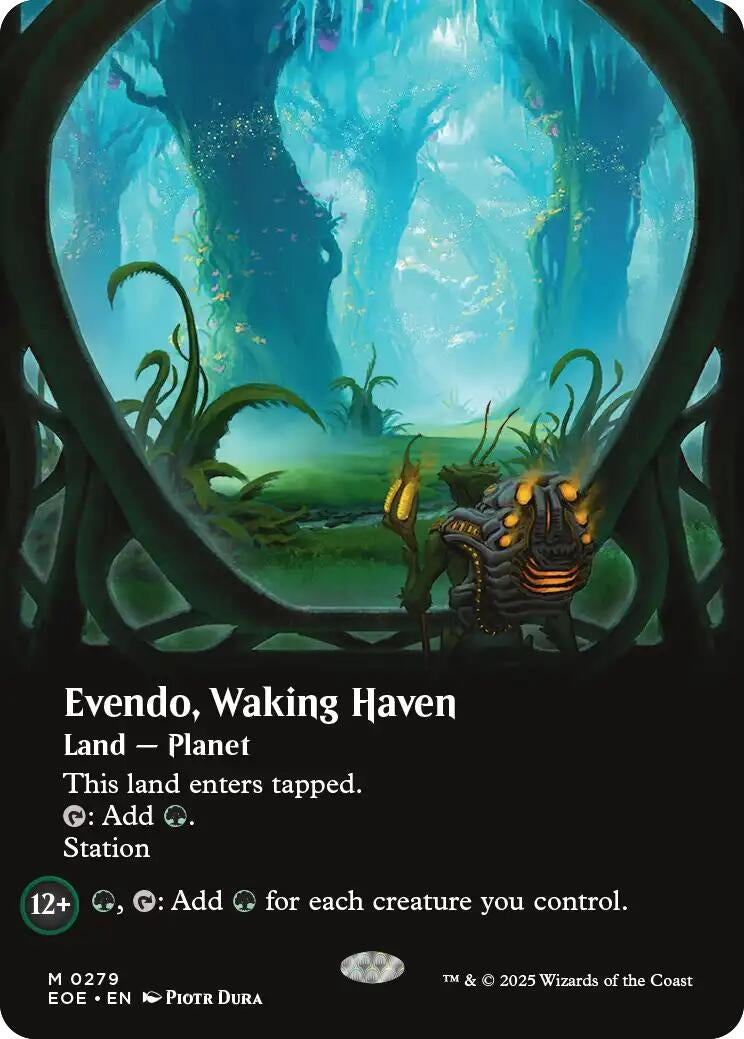 Evendo, Waking Haven (Borderless) (279) (Edge of Eternities) - PokeBox USA