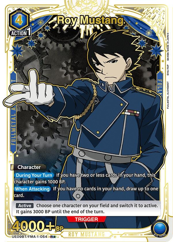 Image for Roy Mustang (054) (R*) (UE09BT/FMA-1-054) (UE09BT: FULLMETAL ALCHEMIST) (UE09BT) - Union Arena