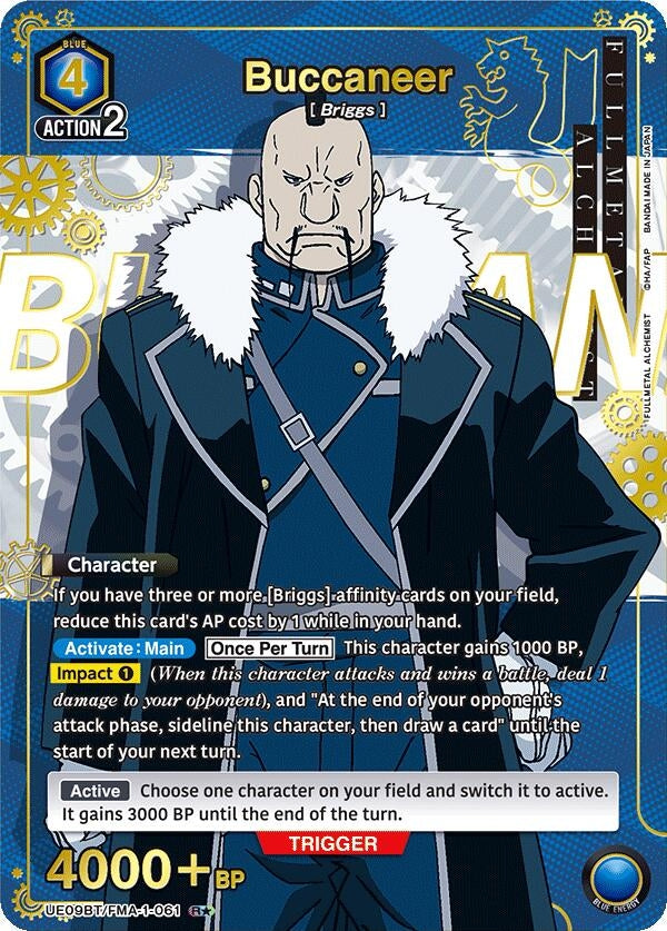 Image for Buccaneer (R*) (UE09BT/FMA-1-061) (UE09BT: FULLMETAL ALCHEMIST) (UE09BT) - Union Arena