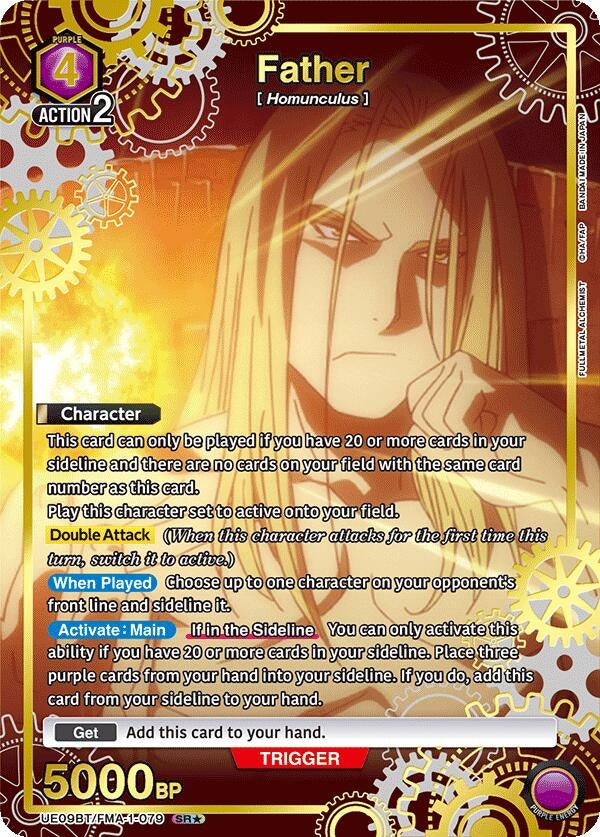 Image for Father (079) (SR*) (UE09BT/FMA-1-079) (UE09BT: FULLMETAL ALCHEMIST) (UE09BT) - Union Arena