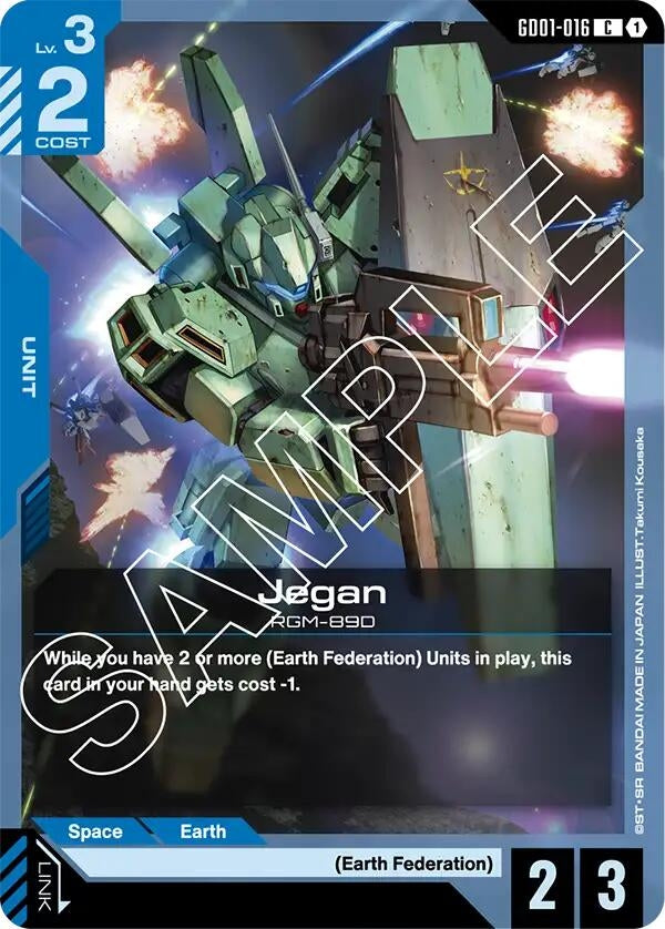 Image for Jegan (GD01-016) (Newtype Rising) (GD01) - Gundam Card Game